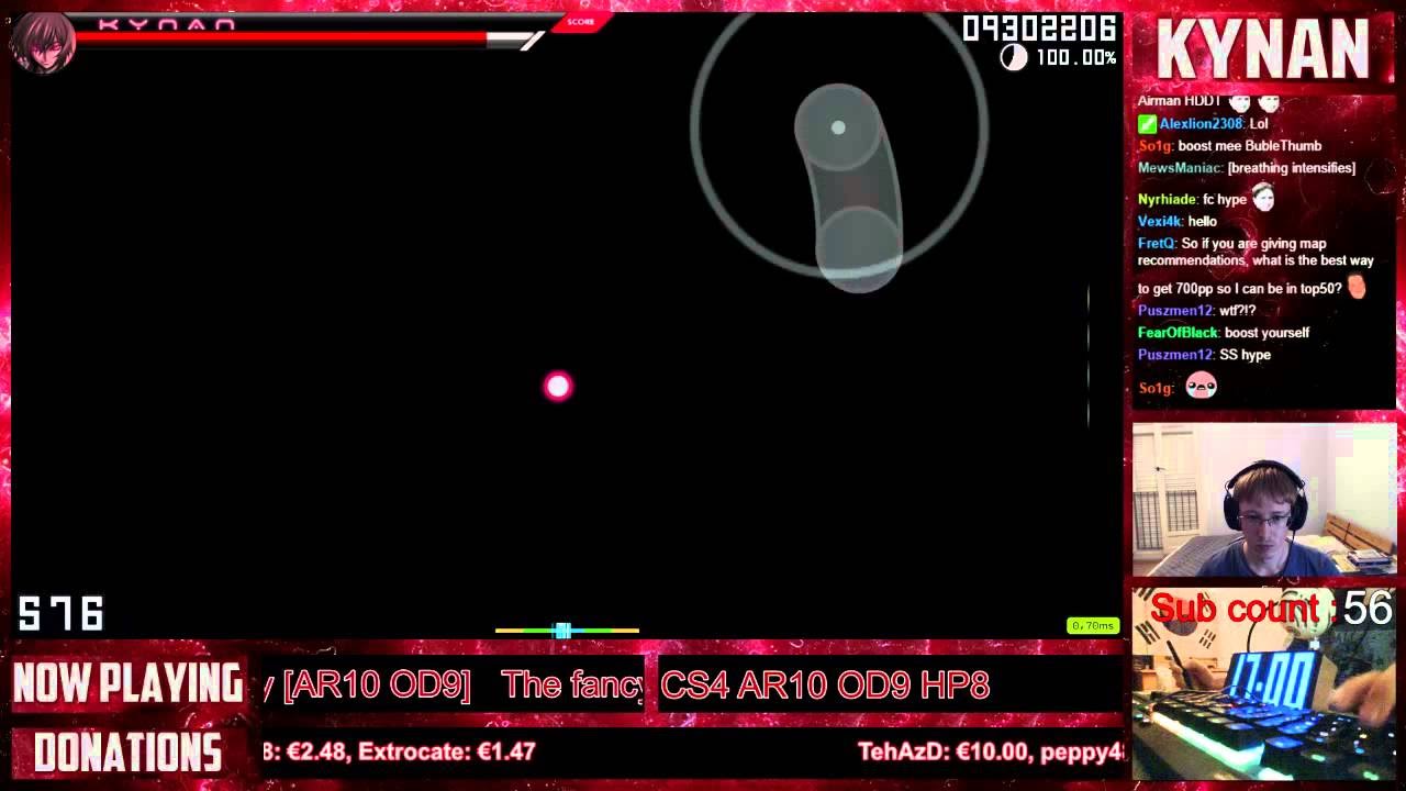 osu! : Bury - The fancy of Four Leaf Clover [AR10 OD9] (FC