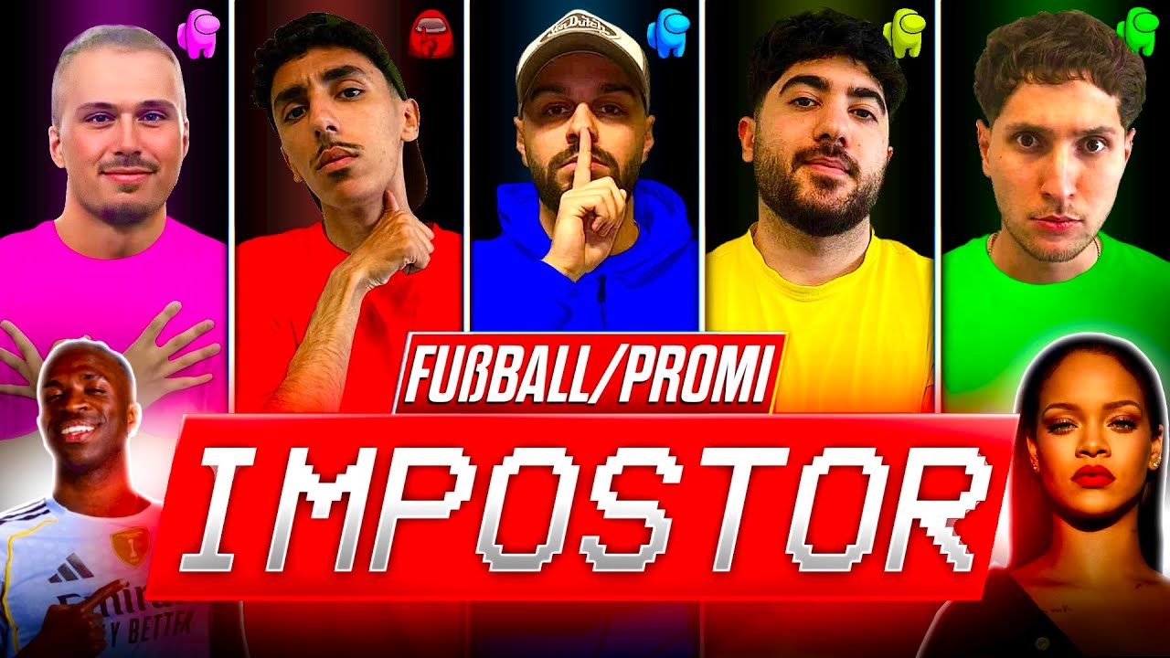 WIR SIND WIEDER DA 🤯 FUẞBALL / PROMI AMONG US MIT SPECIAL GUEST 🔥👀