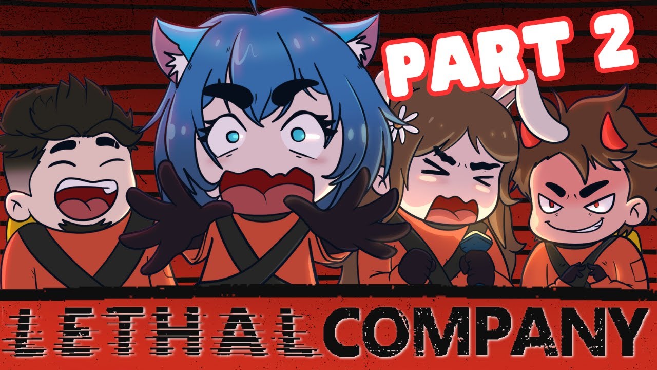 Lethal Company is chaotic and hilarious (PART 2) - Feat. Siri, Pine, & Natt!