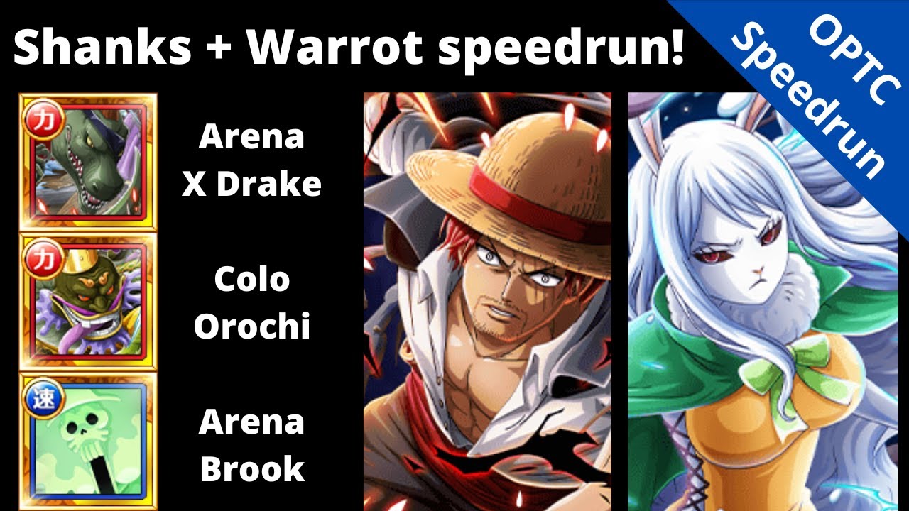 Super Sugo Shanks no stall speedruns! Making use of Carrot/Wanda's speed! OPTC Showcase