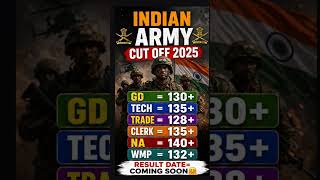 👉 🚨 Army Cut Off 2025 Leak? GD TECH CLERK ALL CUT OFF 😱#army2026#trending #viral#armyresult