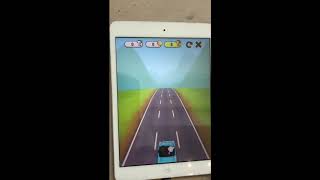 How to play My Talking Tom & Car Racing.Gaming with kids.  教小朋友玩下载的游戏。Part 5 screenshot 3