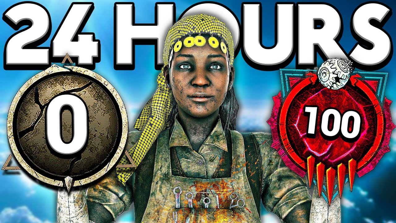 I Attempted To COMPLETE Dead By Daylight in 24 Hours!