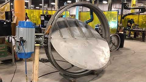 Round Butterfly Damper - Stainless Steel