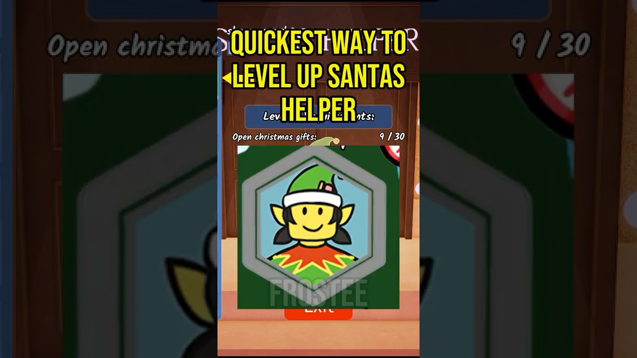 САМЫЙ БЫСТРЫЙ СПОСОБ ПОВЫСИТЬ УРОВЕНЬ КЛАССА ПОМОЩНИКА САНТЫ В 99 НОЧЯХ 