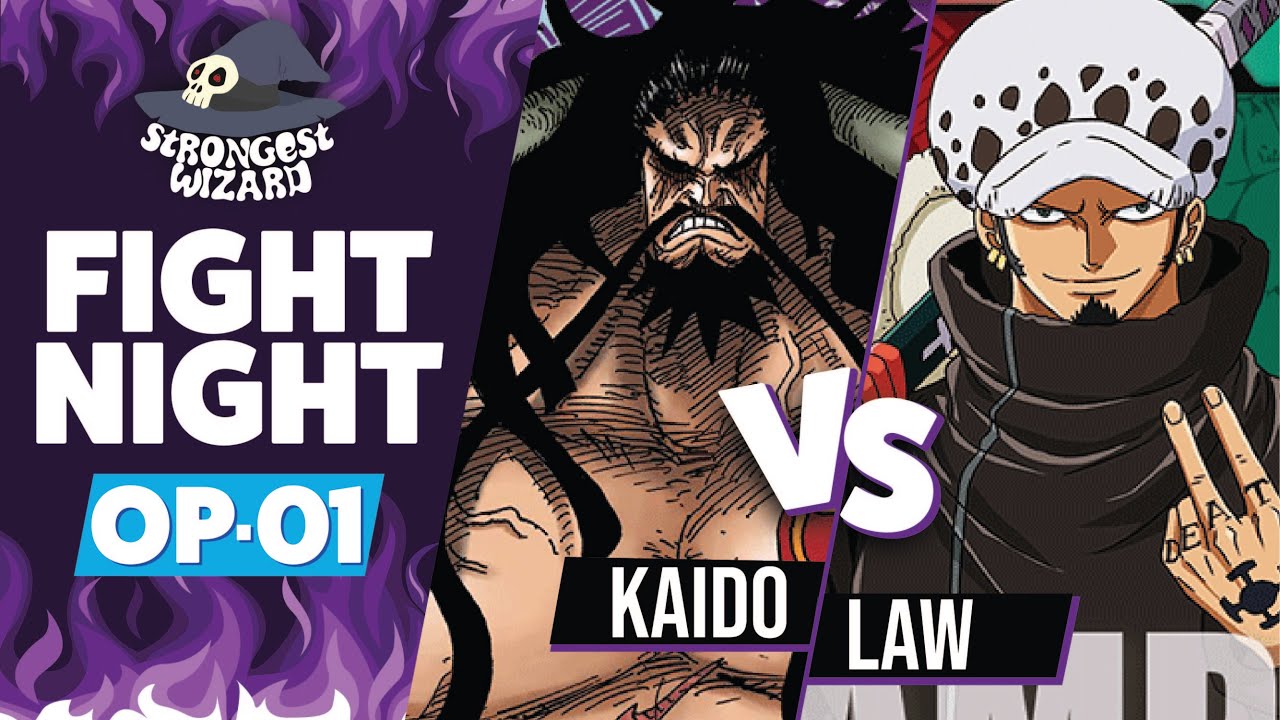 Trafalgar Law Vs Kaido One Piece Card Game OP01 Match YouTube