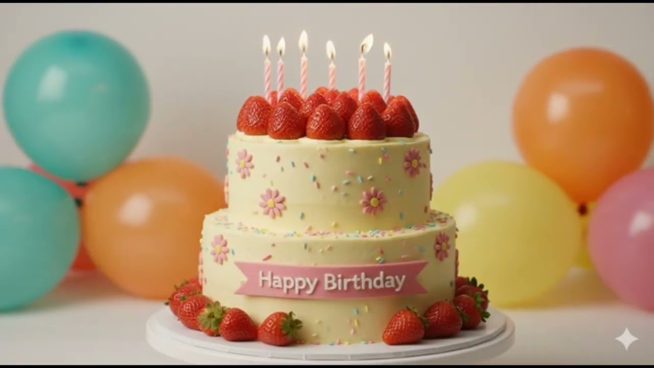 🎂 Happy Birthday To You | Beautiful Birthday Cakes Compilation | Sweet Celebration Video 2024 🎉