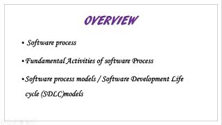 Famous SOFTWARE PROCESS & SDLC MODELS (LECTURE- 2) Profile
