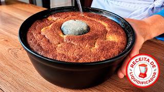Bolo de Fubá com Banana e aveia de LIQUIDIFICADOR: Fica Pronto em Minutos!