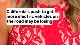 California's electric vehicle sales drop