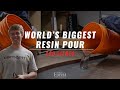 World's Biggest Resin Pour