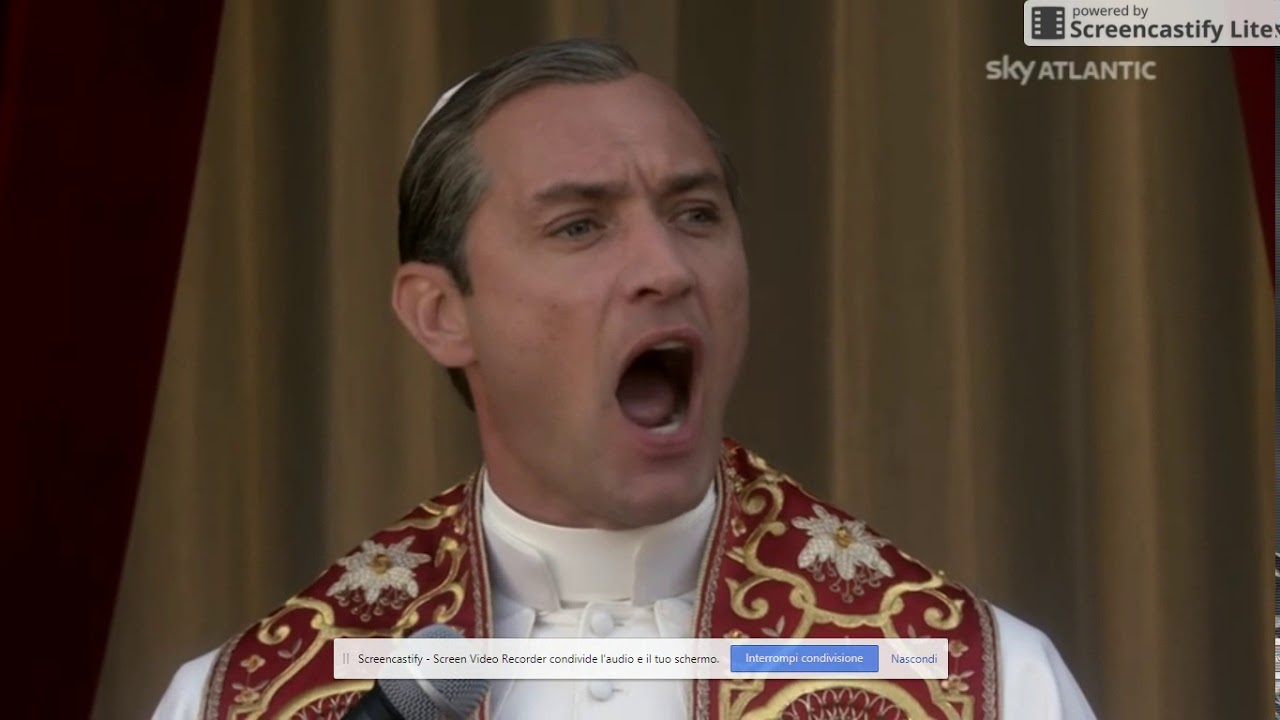 the young pope speech