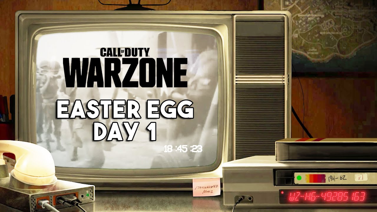 Modern Warfare Warzone - Black Ops Cold War Easter Egg DAY 1 (Farmhouse Secret Room)