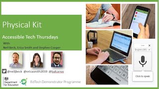 Physical Kit (Accessible Tech Thursdays)