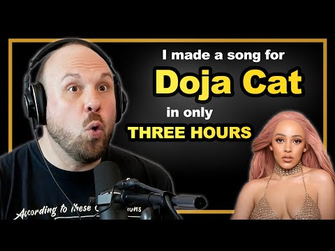 I made a song for Doja Cat in only THREE HOURS