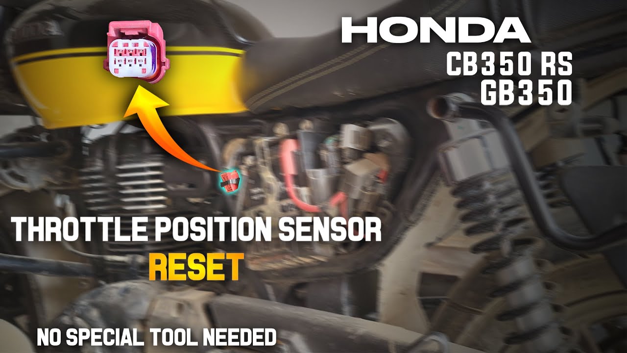 How to reset TPS | DIY | Honda CB350 | GB350