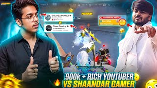 😳OMG!! 1M+ SUBSCRIBER @TrevoGamingOfficial YOUTUBER IN MY MATCH💀& TOXIC RAVEN X-SUIT SQUAD VS ME screenshot 4