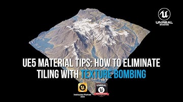 UE5 Material Tips: How to Eliminate Tiling with Texture Bombing  #unrealengine #gamedev #cgcircuit