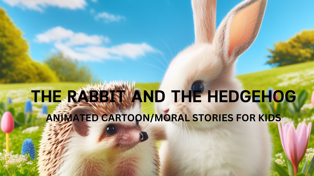 Animated Cartoon/The Rabbit and the Hedgehog Moral stories for kids ...