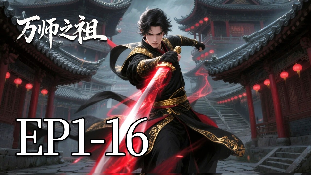 🔥一口气看完！EP1-16：他明明是万古第一人，却在练气期被嘲笑了十万年，直到他一剑斩天，天道跪地求饶！！| MULTI SUB 万师之祖