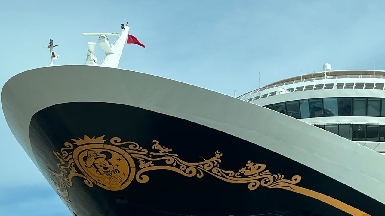 First time on the Disney Dream - introduction on embarkation day