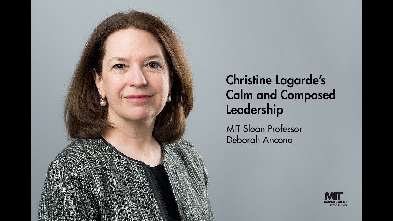 Christine Lagarde's Calm and Composed Leadership - YouTube