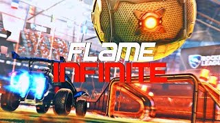 FLAME - INFINITE  (BEST GOALS, DRIBBLES, RLCS CONTENDER, ESL MONTHLY CHAMPION)