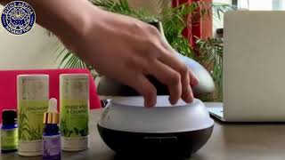 Indulge In Aromatherapy At Home Or Office With Our Ultrasonic Aroma Diffuser  Pure Essential Oils