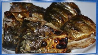 Шашлык из скумбрии, сочный и очень вкусный шашлык из рыбы, #17