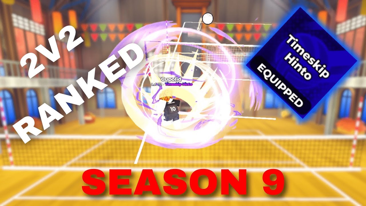 DEMOLISHING WITH TIMESKIP HINTO IN RANKED 2V2 | Volleyball Legends ...