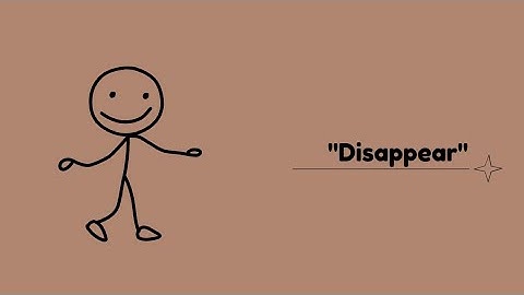 How to Disappear and Transform Yourself Without Telling Anyone