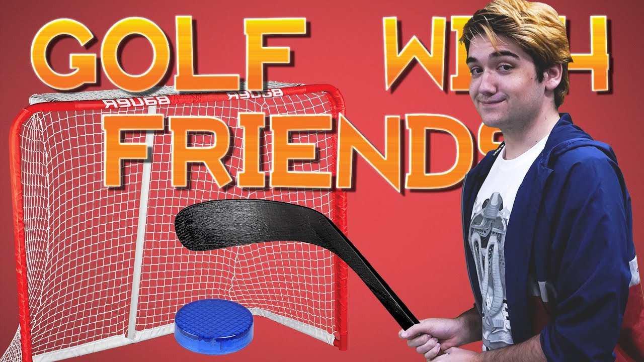 GOLFING WITH A HOCKEY PUCK • Golf With Friends Gameplay YouTube