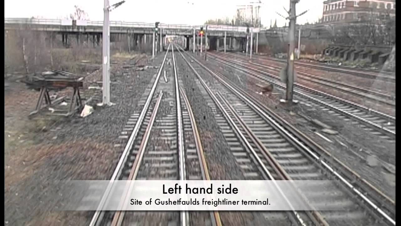 Glasgow Central  Drivers Eye View