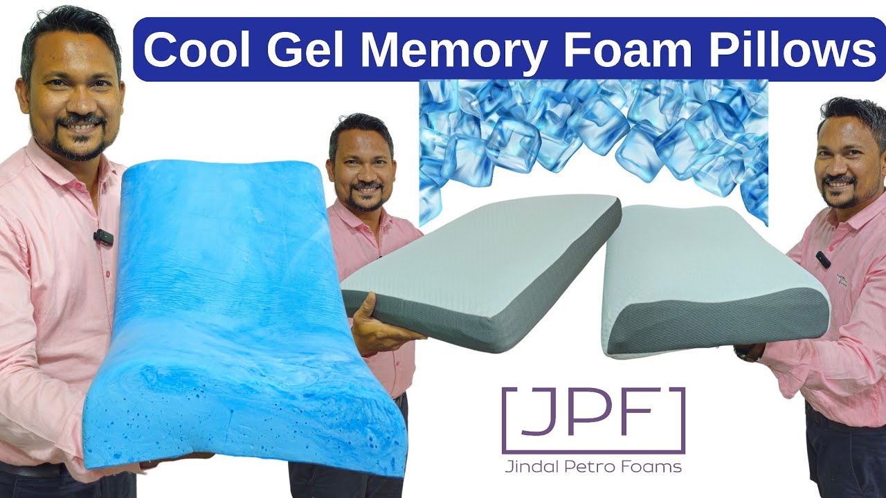 Cool Gel Infused Memory Foam Pillows Unboxing Review! Jindal Petro ...