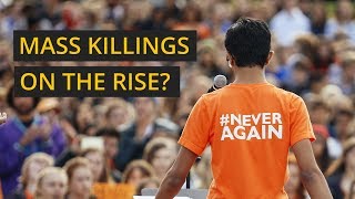 Are mass gun killings on the rise? No, but fear is.