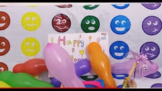 Balloons! #balloons #poppingballoon #colors #learningcolors #ballons #colorfull #blowingballoons screenshot 4