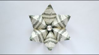 My NICE Money STAR  I EASY Modular Dollar Origami I Decoration Christmas I Tutorial DIY  by NProkuda