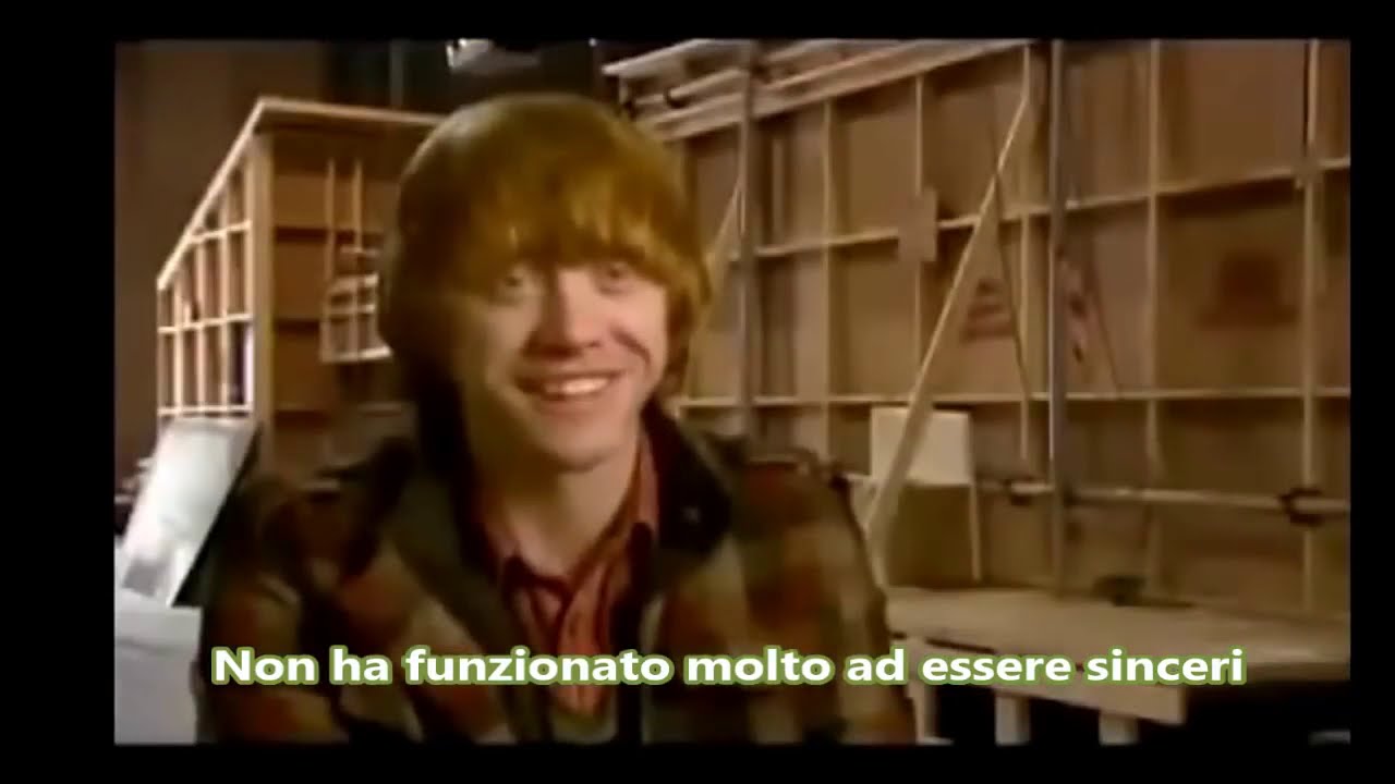 Harry Potter tutti gli errori più divertenti sul set - YouTube
