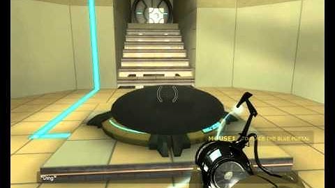 Blue Portals walkthrough: Chambers 00-01