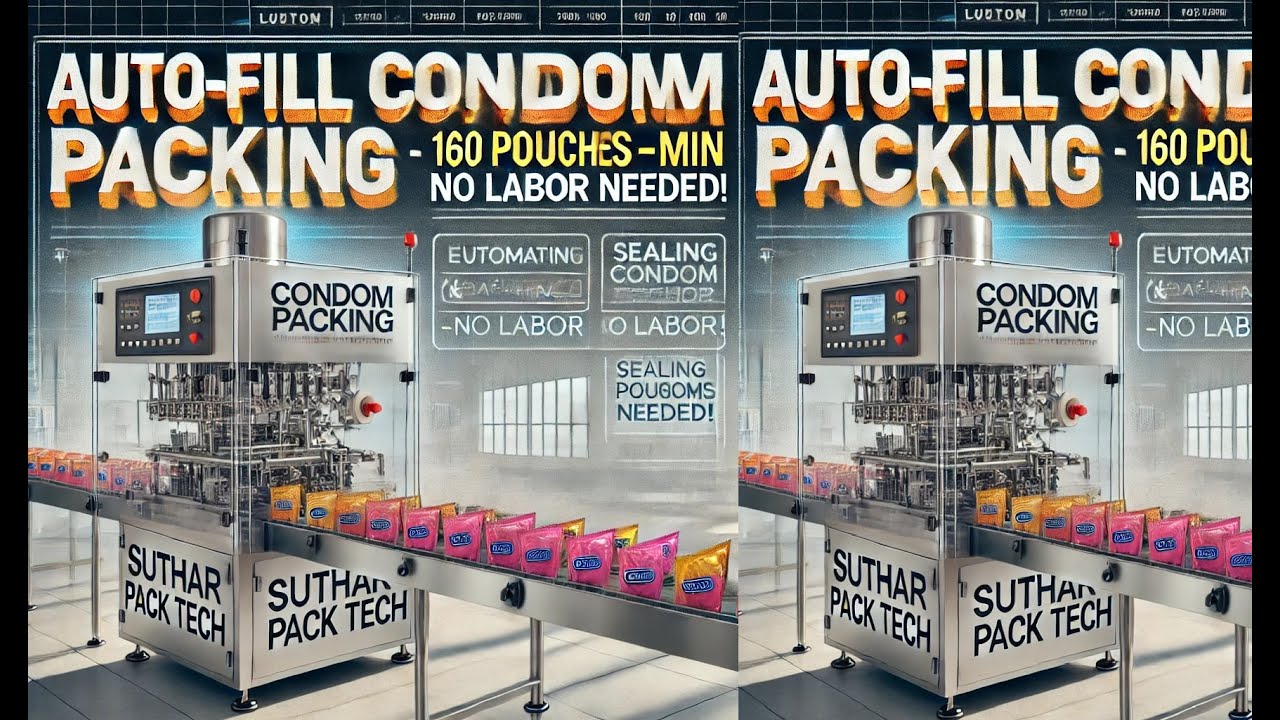 Condom Blister Packing Machine #condom #condoms #condom packing machine ...