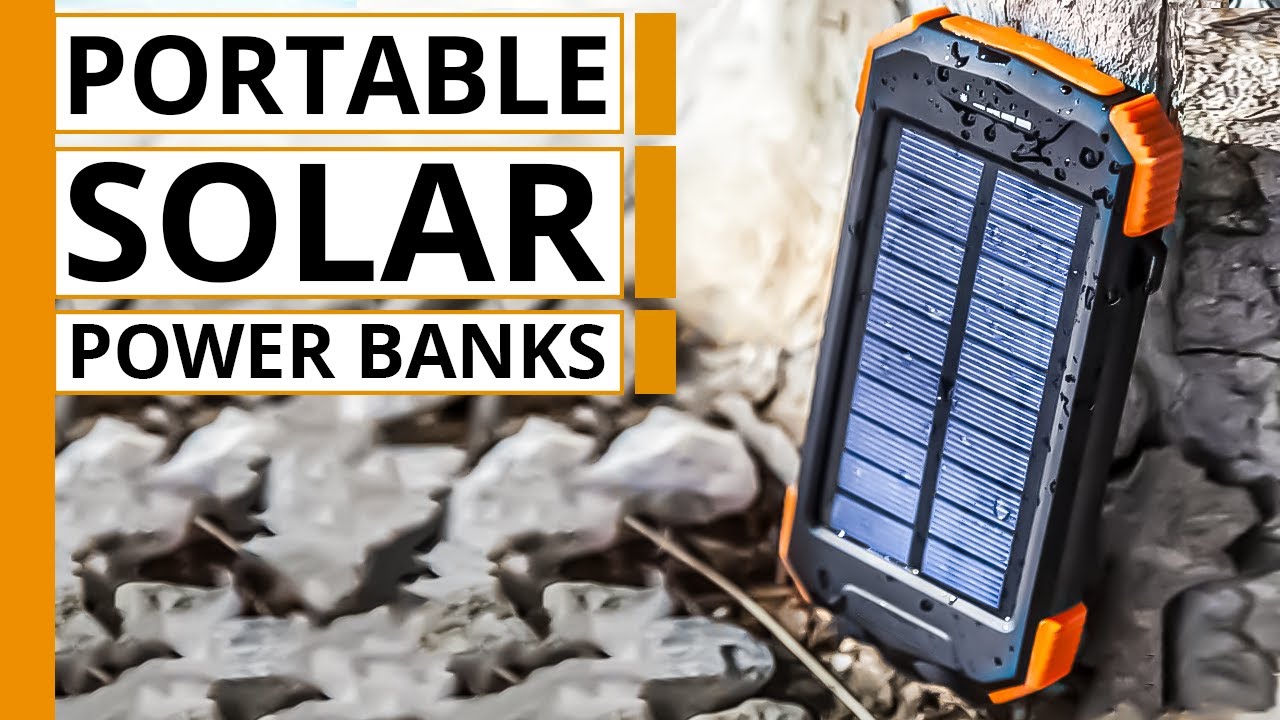5 Best Portable Solar Power Banks YouTube