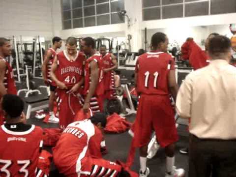 Bakersfield College Basketball 2008 after upseting...