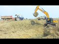 Big Backhoe JCB Machine | Farmtrac 45 | Eicher 312 | Mahindra 275 | Balwan Tractor