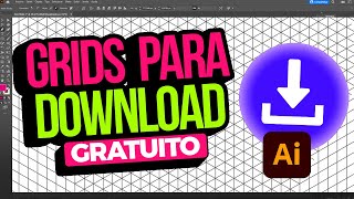 Baixe GRIDS PRONTOS PARA LOGO no Illustrator