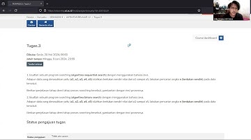 Tugas 3 Struktur Data (sequential search dan binary search)