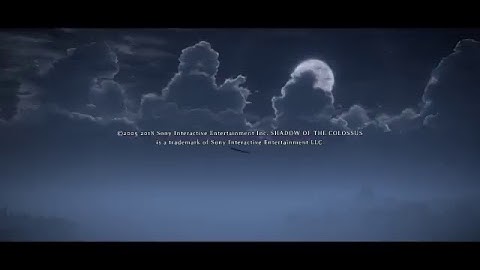 SHADOW OF THE COLOSSUS Speed Run Trophy Hard