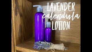 Lavender Calendula Lotion - Twin Flame Lavender Farm Test Batch