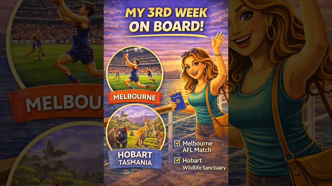 From AFL to Tasmanian Devils! | Week 3 on Villa Vie Odyssey