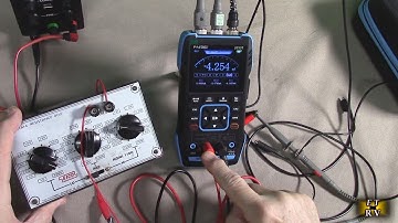 WOW! ACCURATE! FNIRSI "2C53T Handheld Oscilloscope", 50MHz Bandwidth, Multimeter & Signal Generator
