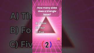 Famous How Many Sides Does a Triangle Have? || Test Your Knowledge with These Quick Questions! #usebrains Profile
